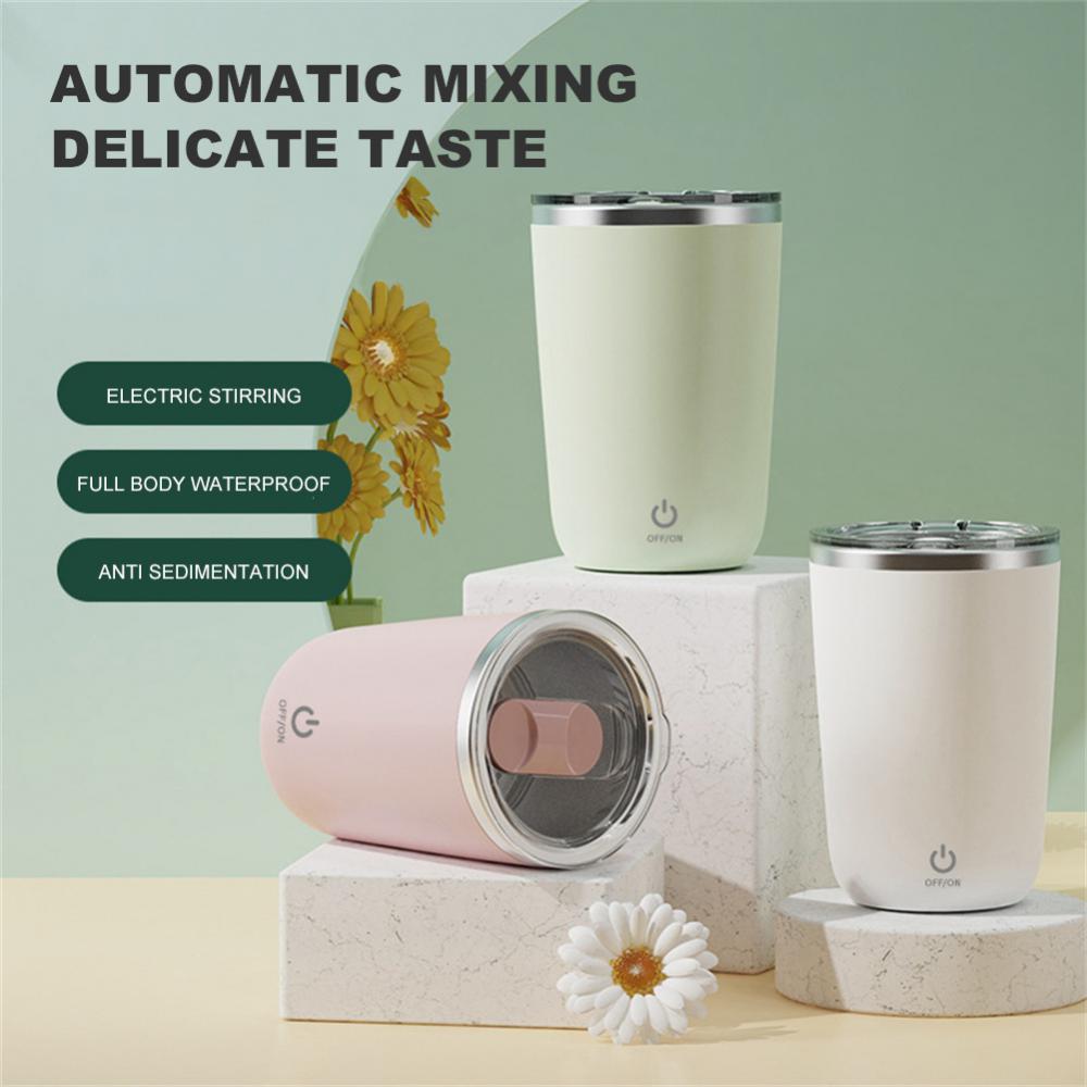 Electric Stainless Steel Rotating Mug