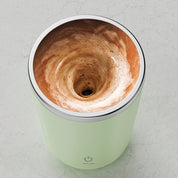 Electric Stainless Steel Rotating Mug