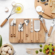 Wooden Handle Cooking Utensils Set