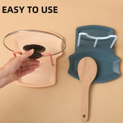 Creative Pot Lid & Spoon Holder