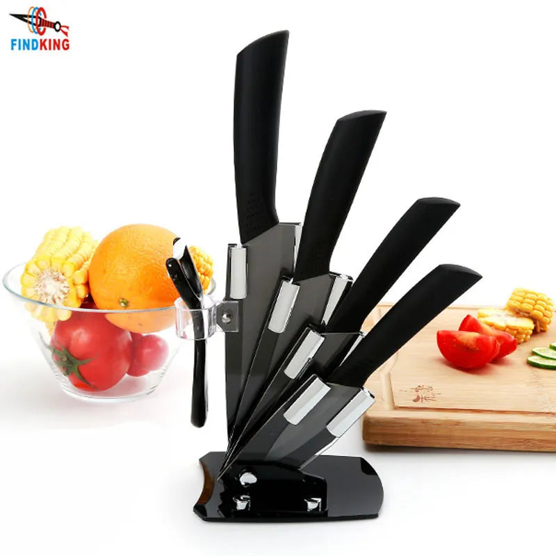 Black Blade Ceramic Knife Set