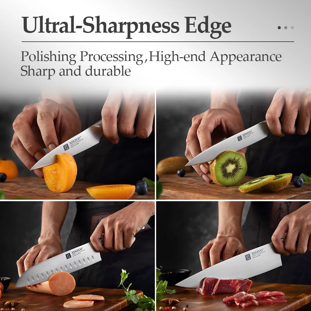 XINZUO 6-Piece Kitchen Knife Set