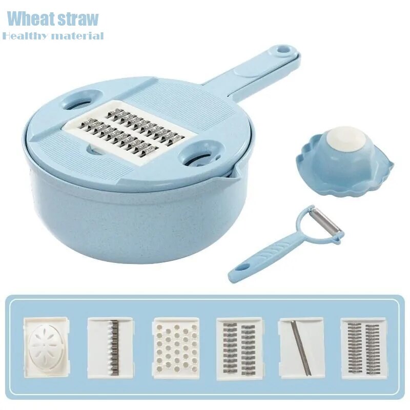 Round kitchen Multifunction vegetable cutter