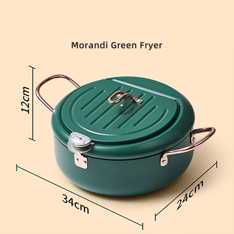 Stainless Steel Frying Pot