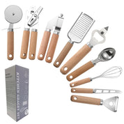 Wooden Handle Cooking Utensils Set