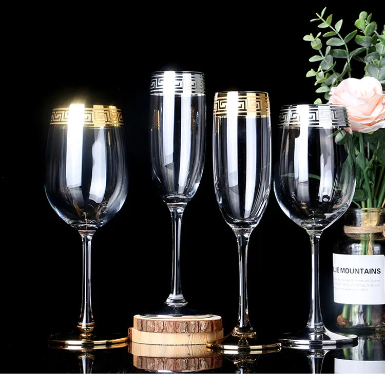 Luxury Crystal Wine Glasses