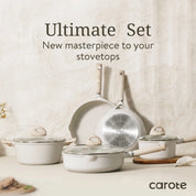 CAROTE 8-Piece Nonstick Ceramic Set