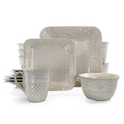 European Style 16-Piece Dinnerware