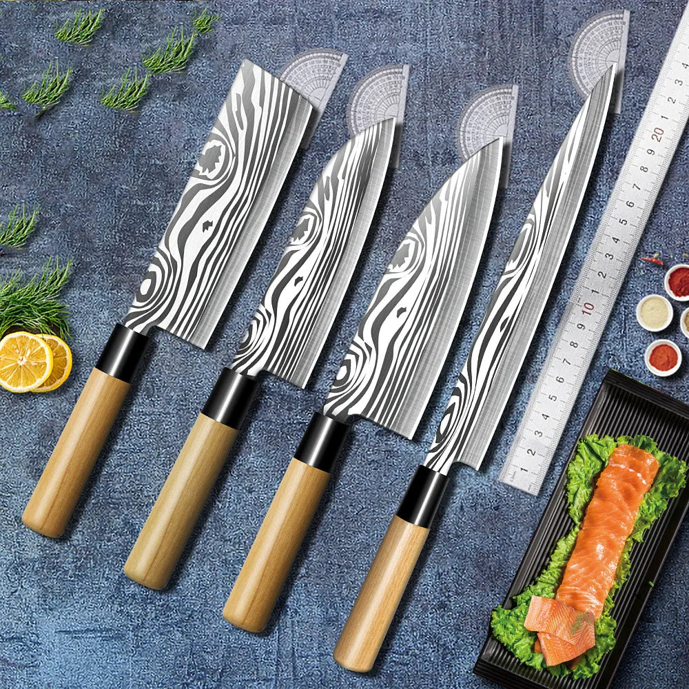 STAINLESS STEEL Kitchen Chef Knives