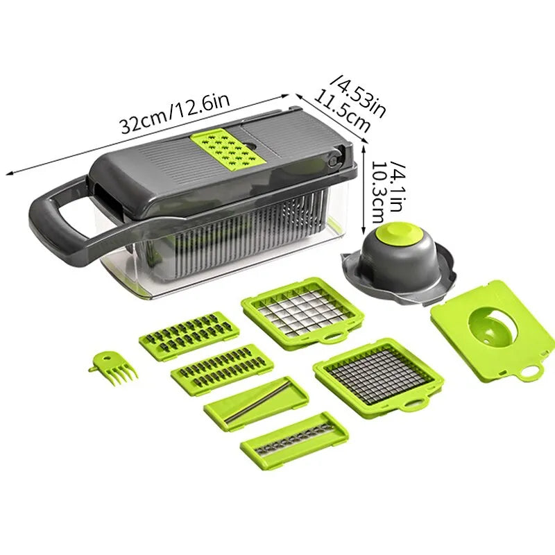 12-in-1 Multifunctional Vegetable Slicer