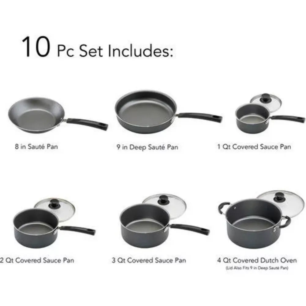 Primaware 10-Piece Cookware Set