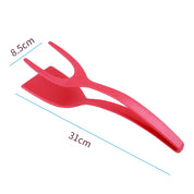 2-in-1 Nylon Grip Tongs & Spatula