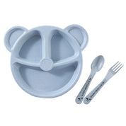 3Pcs/Set Baby Anti-hot Training Dinner Plate