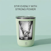 Electric Stainless Steel Rotating Mug